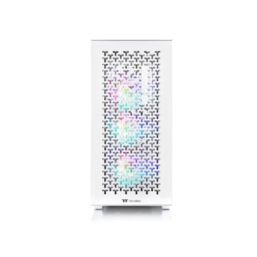 GABINETE GAMER THERMALTAKE V350 WHITE MID-TOWER TG FAN X3 ARGB + FAN X1 - Imagen 2
