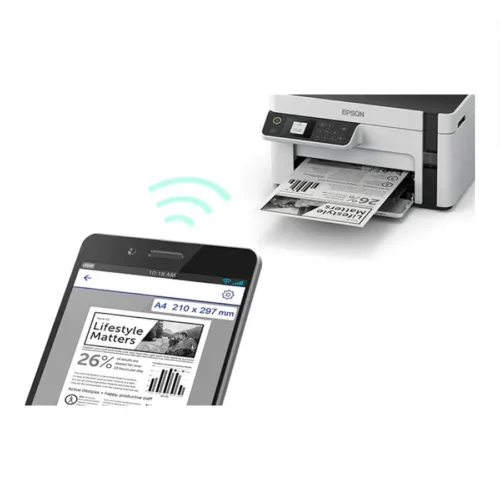 IMPRESORA EPSON MULTIFUNCION M2120 MONOCROMATICA SISTEMA CON - Imagen 4