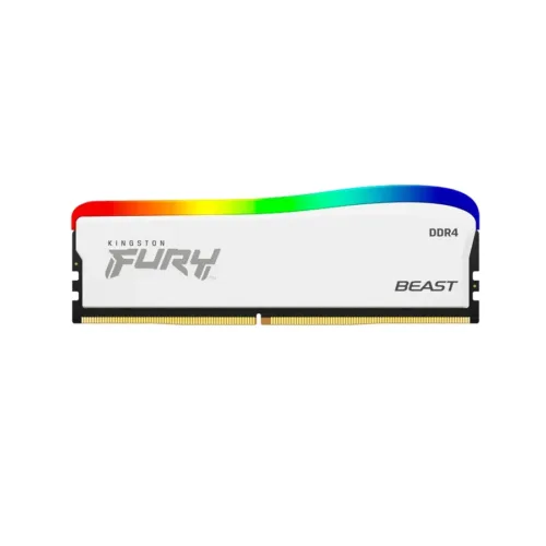 MEMORIA RAM 8GB DDR4 3200 KINGSTON HYPERX FURY WHITE RGB