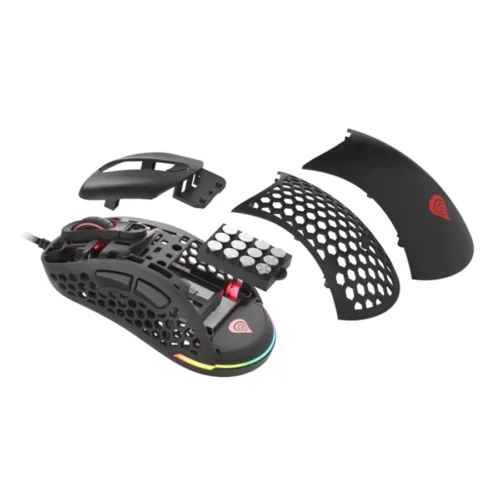 GAMING MOUSE GENESIS XENON 800 16000DPI RGB ULTRALIGHT BLACK - Imagen 5