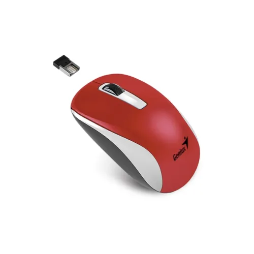 MOUSE GENIUS NX 7010 BLUEEYE WHITE/RED - Imagen 2