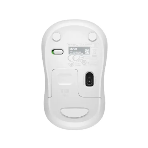 MOUSE LOGITECH WIR M220 SILENT WHITE - Imagen 4