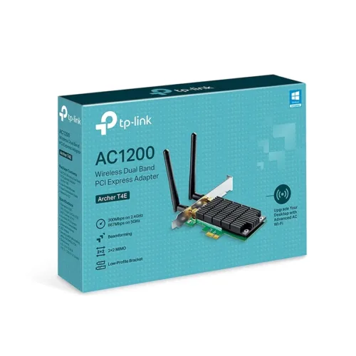 WIFI PCIE ARCHER T4E AC1200 2 ANTENAS