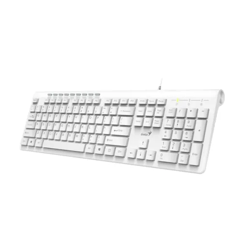 TECLADO GENIUS SLIMSTAR 230 USB WHITE - Imagen 2