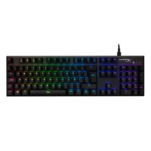 TECLADO GAMER HYPERX ALLOY FPS RGB MECANICO KAILH SILVER