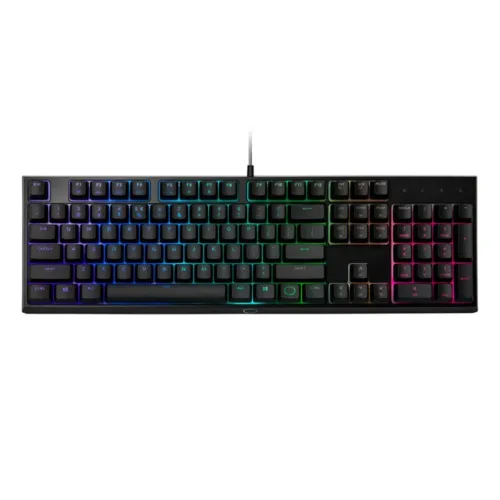 TECLADO GAMER COOLERMASTER MK110 RGB SEMI MECANICO