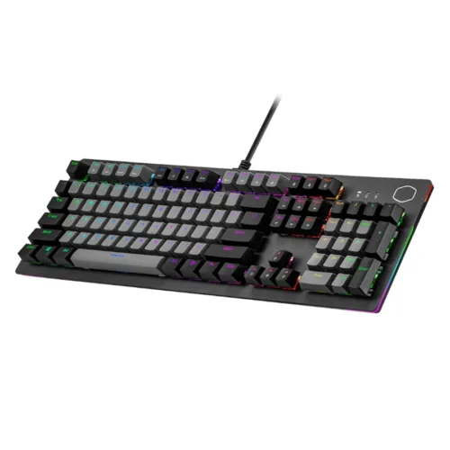 TECLADO MEC COOLERMASTER CK-352 RED US - Imagen 4