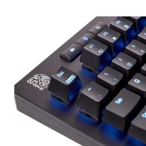 TECLADO GAMING NEPTUNE PRO BLACK LUZ AZUL ESPAÑOL THERMALTAK - Imagen 5