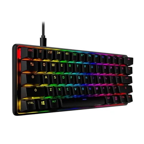 TECLADO HYPERX ALLOY ORIGINS 60 SWITCH HYPERX HKBO1S-RB-US/G - Imagen 2