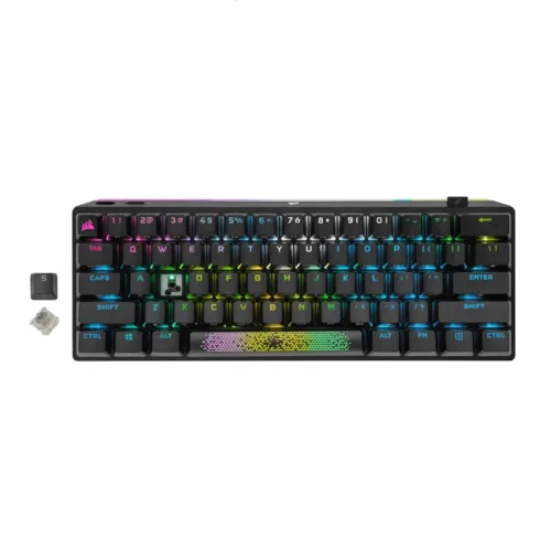TECLADO GAMER CORSAIR K70 RGB PRO MINI WIRELESS RETROILUMINA - Imagen 4