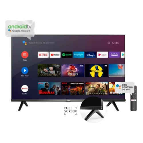 TV LED 32" TCL L32S60A - SMART TV ANDROID + GOOGLE ASSISTANT