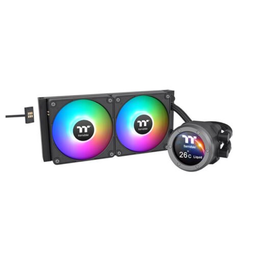 THERMALTAKE AIO WATERCOOLER TH240 V2 ULTRA EX ARGB SYNC LCD WATERBLOCK
