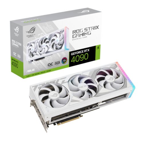 VIDEO GEFORCE RTX 4090 24GB ASUS ROG STRIX WHITE