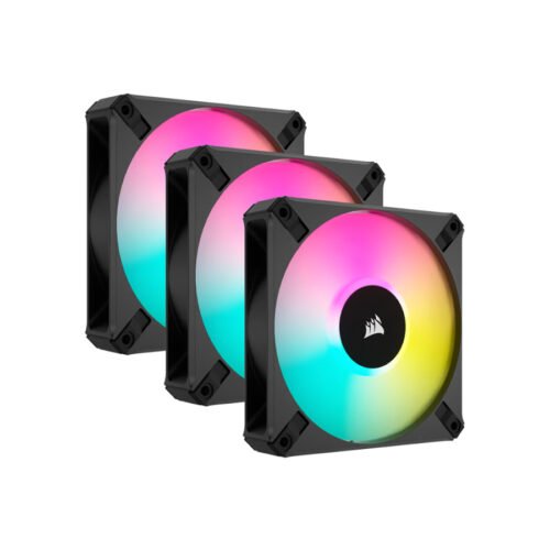 FAN COOLER CORSAIR PWM AF120MM RGB ELITE X3 BLACK