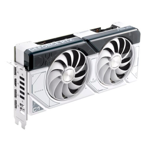 VIDEO GEFORCE RTX 4070 SUPER 12GB ASUS DUAL WHITE OC - Imagen 2