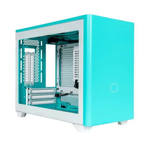 GABINETE COOLERMASTER NR200P CYAN ITX MASTERBOX