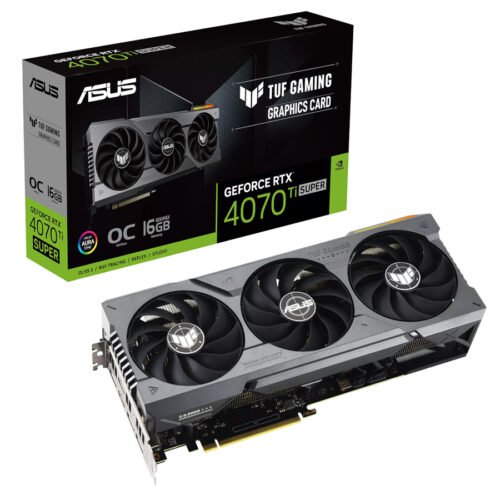 VIDEO GEFORCE RTX 4070 TI SUPER 16GB ASUS TUF GAMING OC