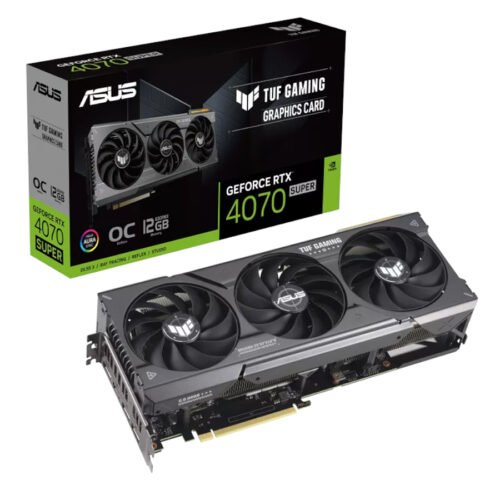 VIDEO GEFORCE RTX 4070 SUPER 12GB ASUS TUF OC