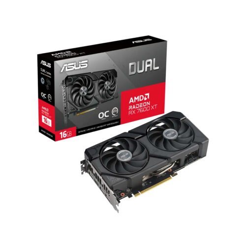VIDEO RADEON RX 7600 XT 16GB ASUS DUAL