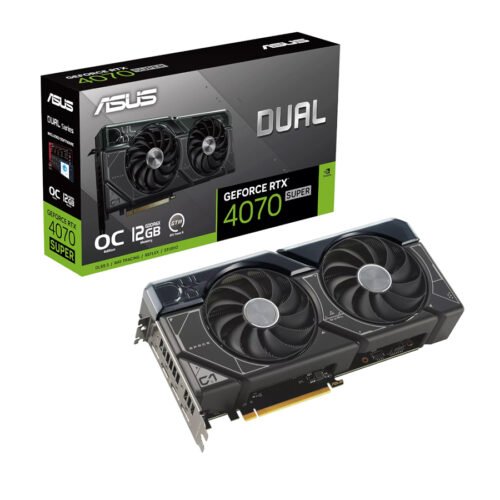 VIDEO GEFORCE RTX 4070 SUPER 12GB ASUS DUAL OC