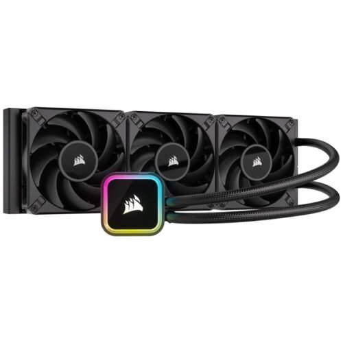 WATERCOOLER CORSAIR ICUE H150I RGB ELITE 360MM BLACK