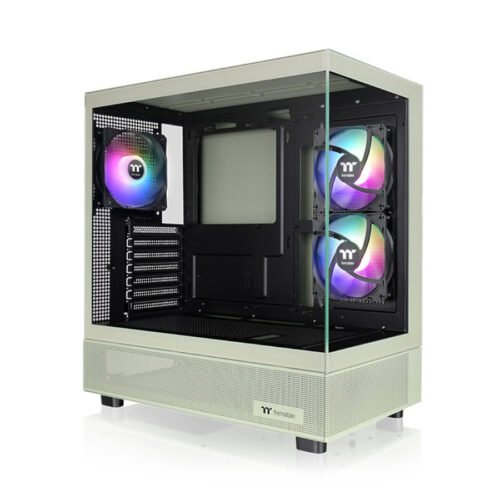 GABINETE GAMER THERMALTAKE VIEW 270 PLUS ARGB TG X2 FAN ARGB X3 MATCHA GREEN