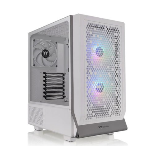 GABINETE GAMER THERMALTAKE CERES 300 MID-TOWER TG FAN ARGB X2 + FAN X1 SHOW WHITE