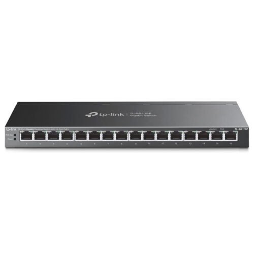 SWITCH TP LINK TL-SG116P 16P GIGA POE TPLINK SMART GIGABIT