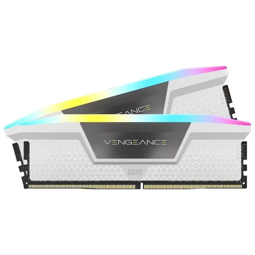 MEMORIA RAM 32GB (2X16) DDR5 5200 CORSAIR VENGEANCE RGB WHITE