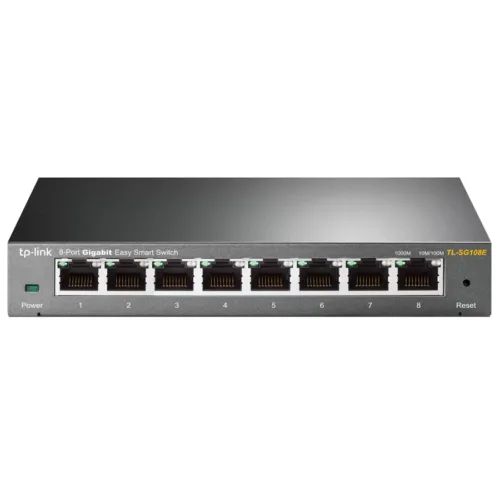 SWITCH TP LINK TL-SG108 8P GIGABIT ACERO