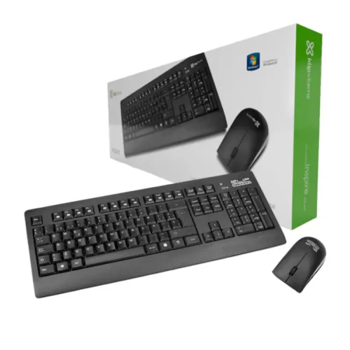 COMBO TECLADO Y MOUSE INALÁMBRICO INSPIRE KCK-265S KLIP XTRE