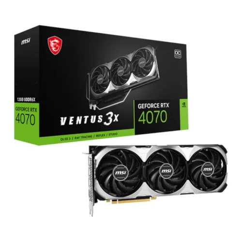 VIDEO GEFORCE RTX 4070 12GB MSI VENTUS 3X OC