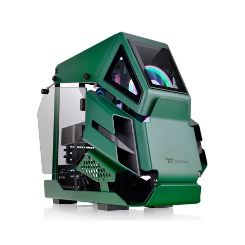 GABINETE GAMER THERMALTAKE AH T200 GREEN