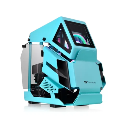 GABINETE GAMER THERMALTAKE AH T200 TURQUESA