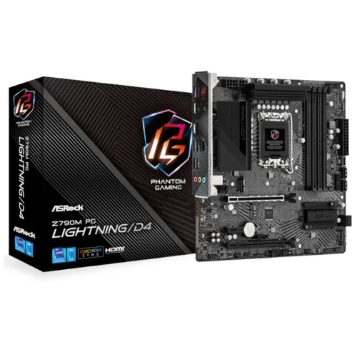 MOTHER ASROCK Z790M PG LIGHTNING D4 LGA1700