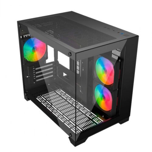 GABINETE GAMER RAIDMAX INFINITA i600 FISHTANK TG RGB