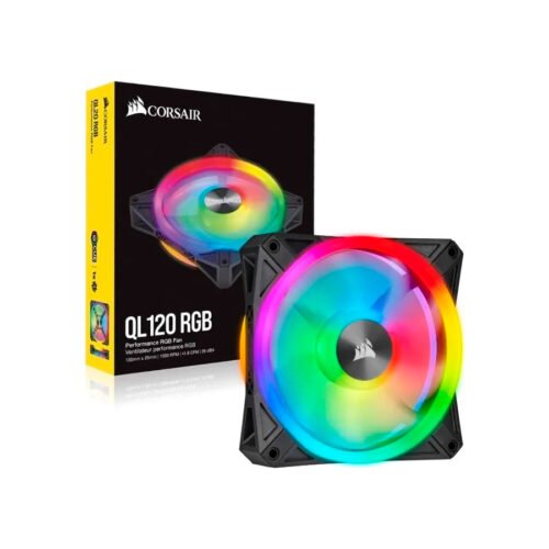 FAN CORSAIR ICUE QL120 RGB 120MM PWM