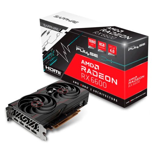 VIDEO RADEON RX 6600 8GB SAPPHIRE PULSE DUAL FAN