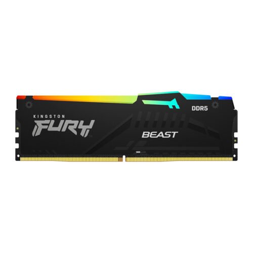 MEMORIA RAM 32GB DDR5 5600 KINGSTON FURY BEAST BLACK RGB