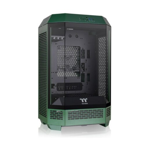 GABINETE GAMER THERMALTAKE THE TOWER 300 MID-TOWER TG X3 FAN X2 RACING GREEN
