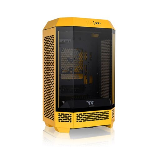 GABINETE THERMALTAKE THE TOWER 300 MID-TOWER TG X3 FAN X2 BUMBLEBEE
