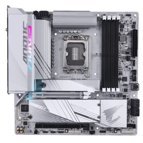 MOTHERBOARD GIGABYTE B760M AORUS ELITE X AX - Imagen 2