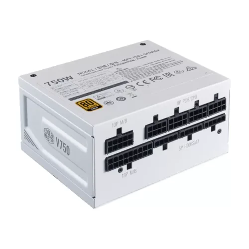 FUENTE COOLERMASTER GOLD V SFX 750W WHITE - Imagen 2