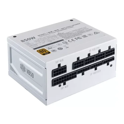 FUENTE COOLERMASTER GOLD V SFX 850W WHITE - Imagen 2
