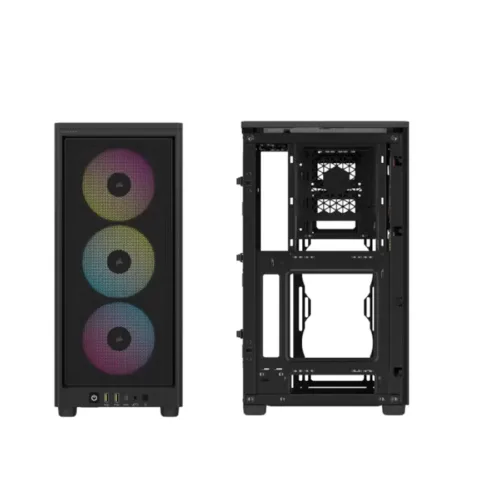 GABINETE CORSAIR 2000D AIRFLOW BLACK ITX - Imagen 2