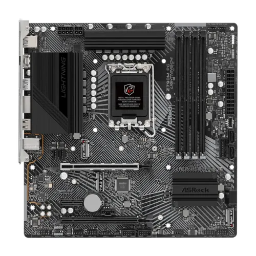 MOTHER ASROCK Z790M PG LIGHTNING D4 LGA1700 - Imagen 2