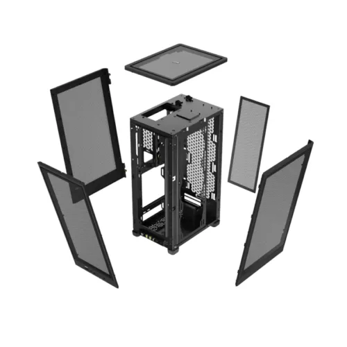 GABINETE CORSAIR 2000D AIRFLOW BLACK ITX - Imagen 3