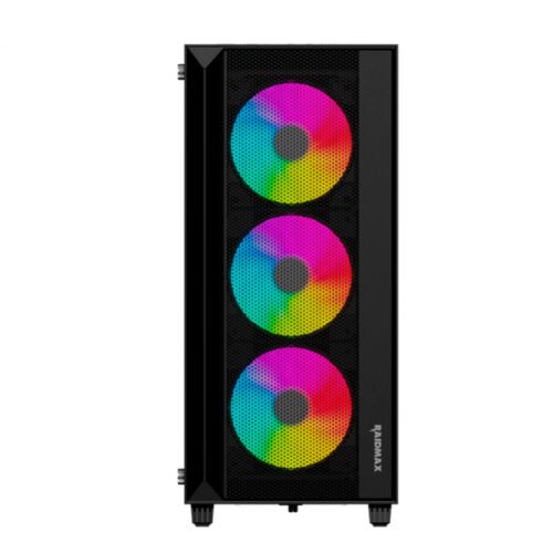 GABINETE GAMER RAIDMAX VECTOR V100 BLACK - Imagen 2