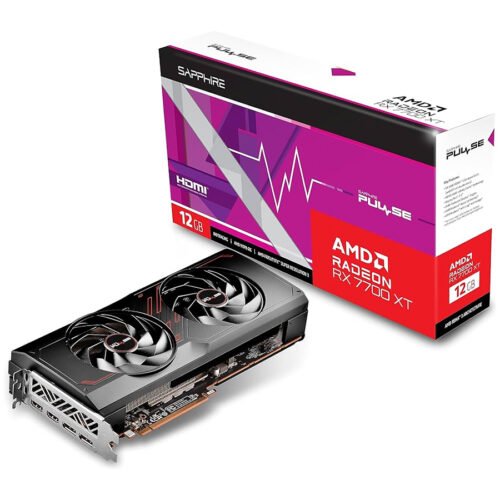 VIDEO RADEON RX 7700 XT 12GB SAPPHIRE PULSE D6