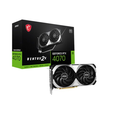 VIDEO GEFORCE RTX 4070 12GB MSI VENTUS 2X OC